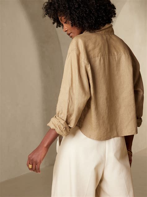 Banana Republic long sleeve linen